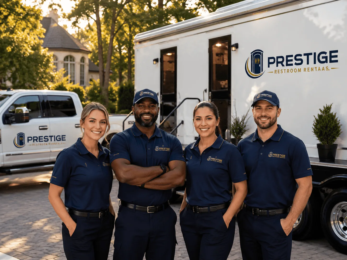 Trusted Luxury Portable Restrooms company in Pride, LA